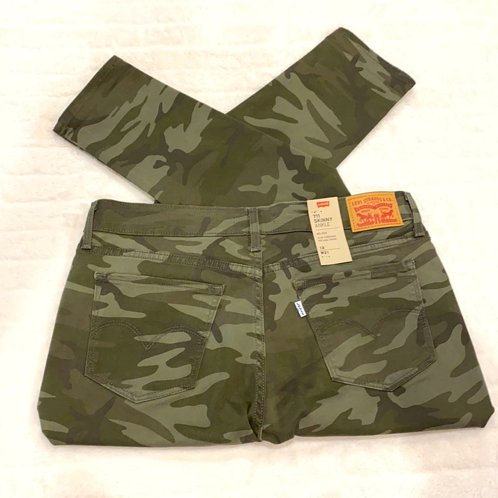 LEVI’’S 711 SKINNY CAMOUFLAGE